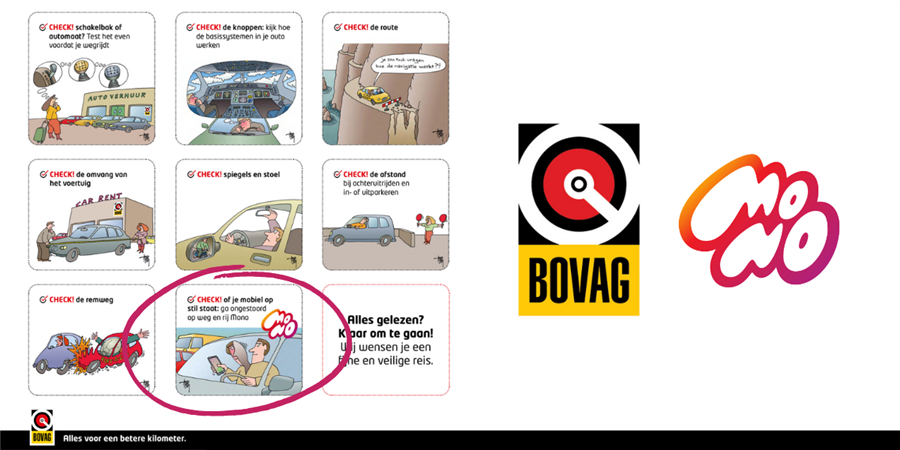 Bericht MONO-rijden toegevoegd aan tipkaart huurauto BOVAG bekijken